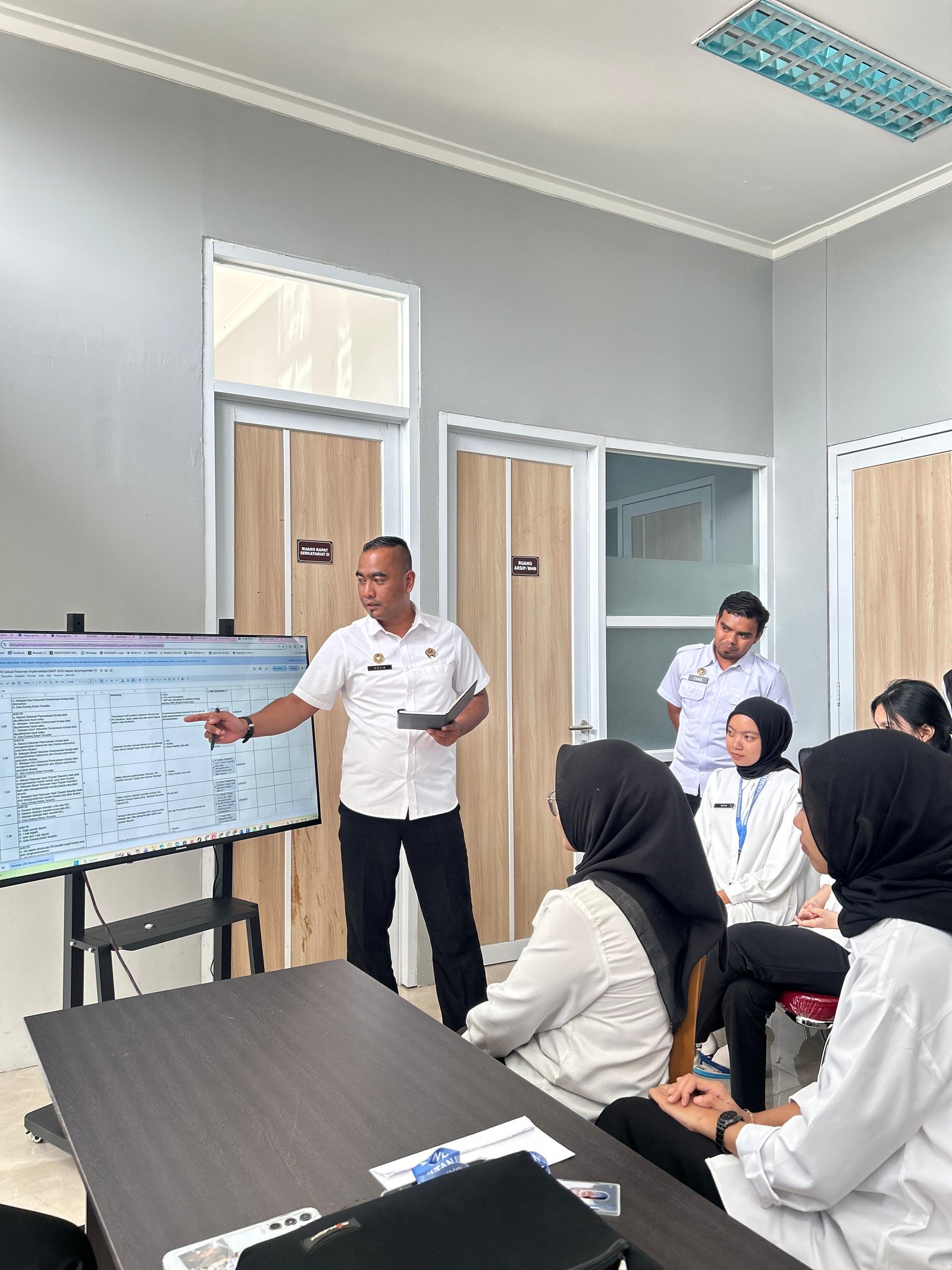 Cetak Agen Perubahan Berintegritas, Peserta Magang Bapas Tanjungpandan Dibekali Materi Pembangunan Zona Integritas Menuju WBK